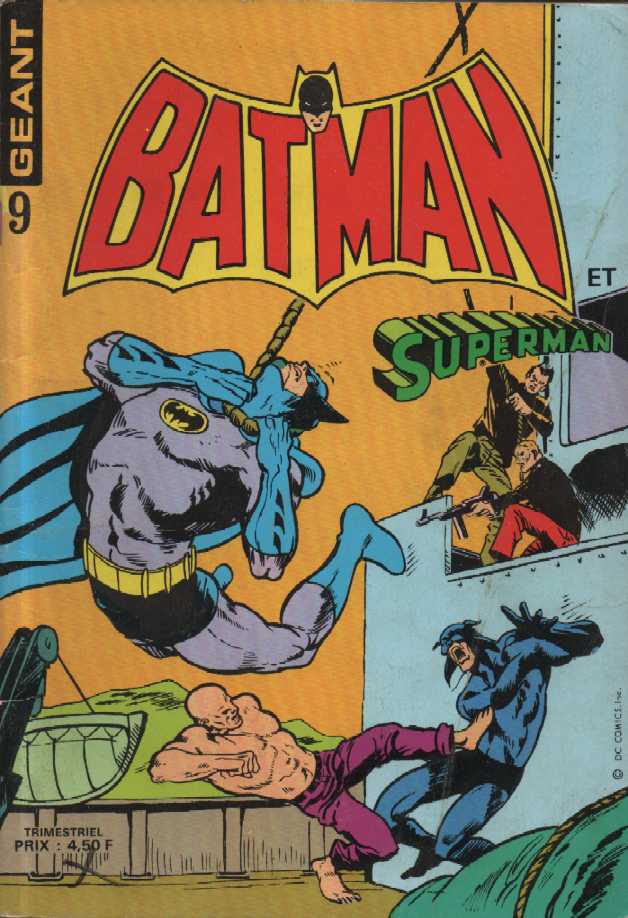 Scan de la Couverture Batman Superman Gant n 9